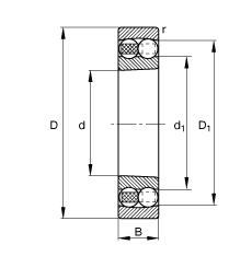 {S 2206-K-TVH-C3, (j) DIN 630 ˜ʵҪߴ, FF 1:12