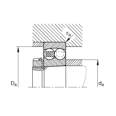 {S 2206-K-TVH-C3, (j) DIN 630 ˜ʵҪߴ, FףF 1:12