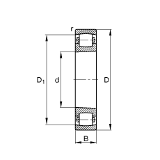 ΝLS 20218-K-MB-C3, (j) DIN 635-1 (bio)(zhn)Ҫߴ, FF 1:12