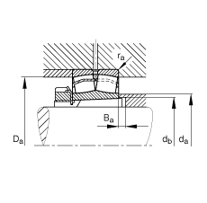 {ĝLS 23220-E1-K-TVPB + H2320, (j) DIN 635-2 ˜ʵҪߴ, F׺;o
